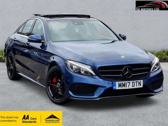 Mercedes C Class 2.1 C220d AMG Line (Premium Plus) G-Tronic+ Euro 6 (s/s) 4dr