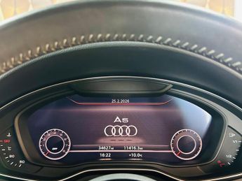 Audi A5 2.0 TFSI 40 Black Edition S Tronic Euro 6 (s/s) 2dr