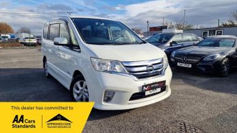 Nissan Serena 2.0 Petrol/Hybrid Highway-star Auto 5dr