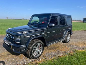 Mercedes G Class 5.5 G63 V8 BiTurbo AMG SUV 5dr Petrol SpdS+7GT 4WD Euro 6 (s/s) 