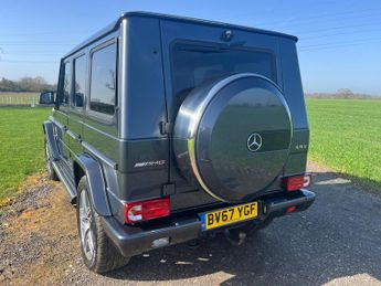 Mercedes-Benz G Class 5.5 G63 V8 BiTurbo AMG SUV 5dr Petrol SpdS+7GT 4WD Euro 6 (s/s) 