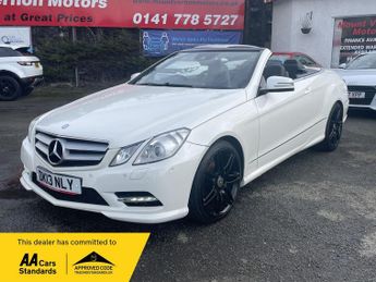 Mercedes-Benz E Class 1.8 E250 BlueEfficiency Sport Cabriolet G-Tronic+ Euro 5 (s/s) 2