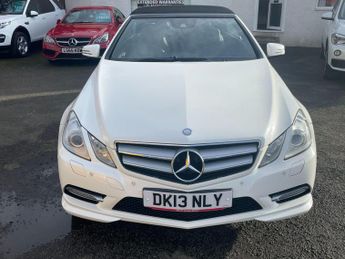 Mercedes-Benz E Class 1.8 E250 BlueEfficiency Sport Cabriolet G-Tronic+ Euro 5 (s/s) 2