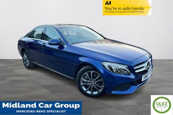 Mercedes C Class 2.1 C220d Sport (Premium) G-Tronic+ 4MATIC Euro 6 (s/s) 4dr