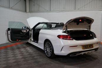 Mercedes-Benz C Class 2.1 C250d AMG Line Cabriolet G-Tronic+ Euro 6 (s/s) 2dr