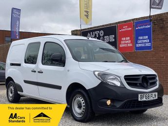 Mercedes Citan 1.5 109 CDI BlueEfficiency Crew Van L3 Euro 5 (s/s) 6dr (5 Seat)
