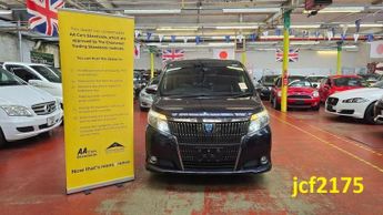 Toyota Voxy Esquire HYBRID Black Leather Ulez free