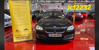 BMW 5 Series 3.0 535i ActiveHybrid 5 SE Saloon 4dr Petrol Hybrid Auto Euro 6 