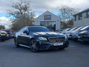 Mercedes E Class 2.0 E220d AMG Line (Premium) G-Tronic+ Euro 6 (s/s) 2dr