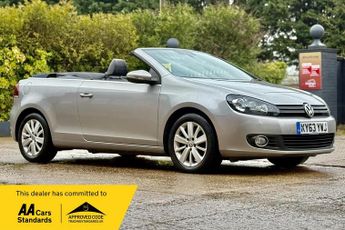 Volkswagen Golf TDi 2.0 TDI BlueMotion Tech GT Cabriolet Euro 5 (s/s) 2dr