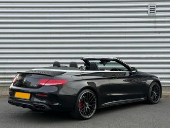 Mercedes-Benz C Class 4.0 C63 V8 BiTurbo AMG S (Premium) Cabriolet SpdS MCT Euro 6 (s/