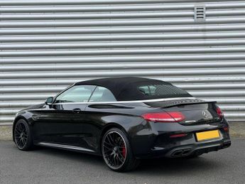 Mercedes-Benz C Class 4.0 C63 V8 BiTurbo AMG S (Premium) Cabriolet SpdS MCT Euro 6 (s/