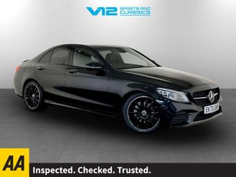 Mercedes C Class 1.5 C200 MHEV EQ Boost AMG Line (Premium) Saloon 4dr Petrol G-Tr