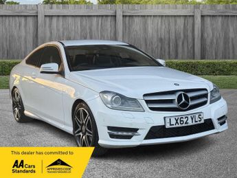 Mercedes C Class 1.6 C180 BlueEfficiency AMG Sport Plus G-Tronic+ Euro 5 (s/s) 2d