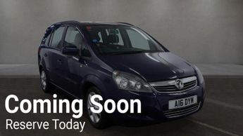 Vauxhall Zafira 1.6 16V Exclusiv Euro 5 5dr