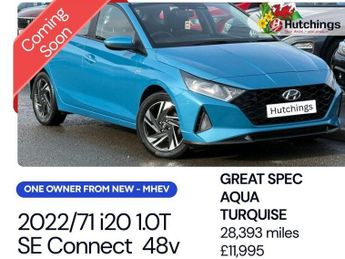 Hyundai I20 1.0 T-GDi MHEV SE Connect Hatchback 5dr Petrol Hybrid Manual Eur