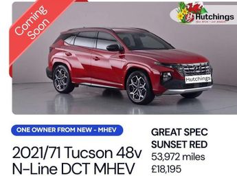 Hyundai Tucson 1.6 T-GDi MHEV N Line SUV 5dr Petrol Hybrid DCT Euro 6 (s/s) (15