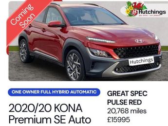 Hyundai Kona 1.6 h-GDi Premium SE SUV 5dr Petrol Hybrid DCT Euro 6 (s/s) (141