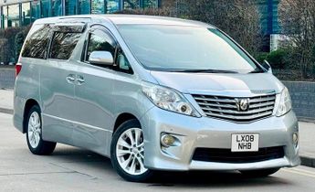 Toyota Alphard 8 seater Petrol Auto Ulez Qualified