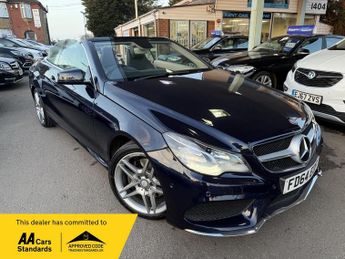 Mercedes E Class 2.0 E200 AMG Line Cabriolet G-Tronic+ Euro 6 (s/s) 2dr