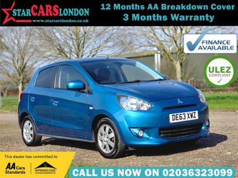 Mitsubishi Mirage 1.2 3 CVT Euro 5 (s/s) 5dr