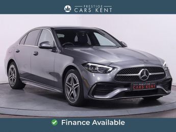 Mercedes C Class 2.0 C300e 25.4kWh AMG Line Saloon 4dr Petrol Plug-in Hybrid G-Tr