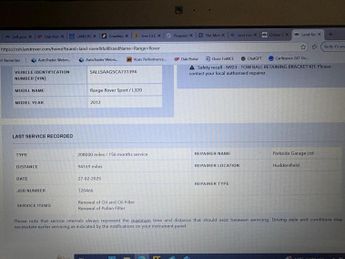 Land Rover Range Rover Sport 3.0 SD V6 HSE Auto 4WD Euro 5 5dr