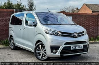 Toyota Proace 2.0D Family Compact MPV SWB Euro 6 (s/s) 5dr (8 Seat)