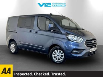 Ford Transit Custom 2.0 320 EcoBlue Limited Crew Van Double Cab 5dr Diesel Auto L1 H