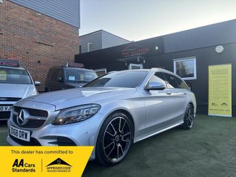 Mercedes C Class 2.0 C220d AMG Line (Premium) G-Tronic+ Euro 6 (s/s) 5dr