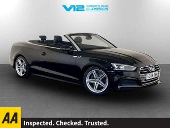 Audi A5 Cabriolet 2.0 TFSI S line Convertible 2dr Petrol S Tronic Euro 6 (s/s) (19