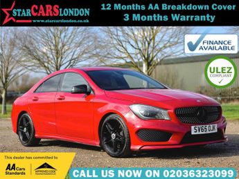 Mercedes CLA 1.6 CLA180 AMG Sport Coupe 7G-DCT Euro 6 (s/s) 4dr