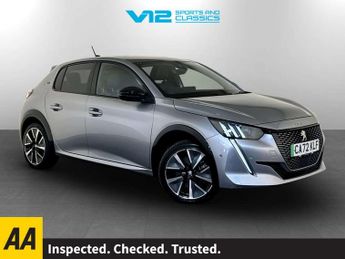 Peugeot 208 50kWh GT Hatchback 5dr Electric Auto (7kW Charger) (136 ps)