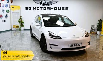 Tesla Model 3 Standard Range Plus Saloon 4dr Electric Auto RWD (241 bhp) +FREE