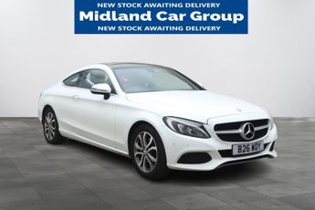 Mercedes-Benz C Class 2.1 C220d Sport (Premium) G-Tronic+ Euro 6 (s/s) 2dr