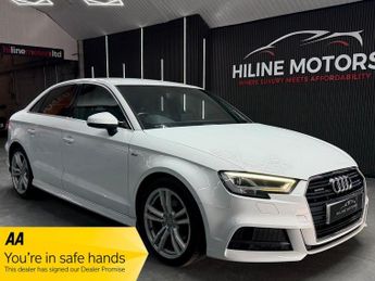 Audi A3 2.0 TDI S line S Tronic Auto 6Spd quattro Euro 6 (s/s) 4dr