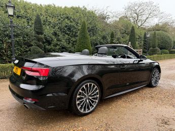 Audi A5 Cabriolet 2.0 TFSI S line S Tronic quattro Euro 6 (s/s) 2dr