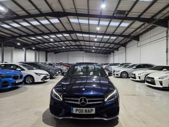 Mercedes-Benz C Class 2.1 C220 BlueTEC AMG Line G-Tronic+ Euro 6 (s/s) 4dr