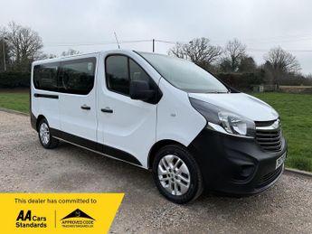 Vauxhall Vivaro 1.6 CDTi 2900 BiTurbo L2 H1 Euro 6 (s/s) 5dr (9 Seat)