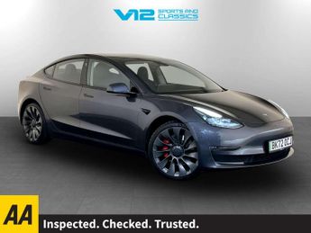 Tesla Model 3 (Dual Motor) Performance Saloon 4dr Electric Auto 4WDE (Performa
