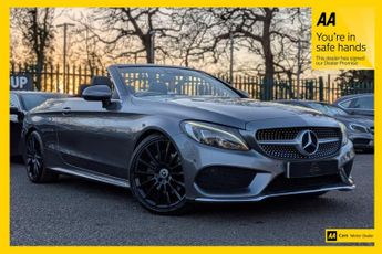 Mercedes C Class 2.1 C220d AMG Line Cabriolet G-Tronic+ Euro 6 (s/s) 2dr
