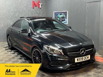Mercedes CLA 1.6 CLA200 AMG Line Night Edition (Plus) Coupe Euro 6 (s/s) 4dr
