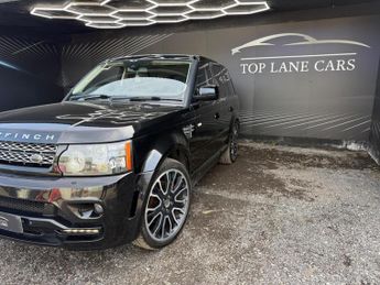 Land Rover Range Rover Sport 3.0 SD V6 HSE Black SUV 5dr Diesel Auto 4WD Euro 5 (255 bhp)