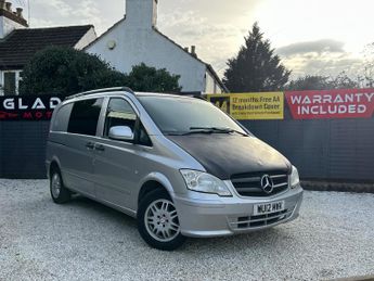 Mercedes Vito 2.1 113 CDi Dualiner Minibus 5dr Diesel Manual L1 (182 g/km, 136
