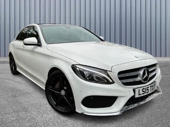 Mercedes-Benz C Class 2.1 C220 BlueTEC AMG Line (Premium) G-Tronic+ Euro 6 (s/s) 4dr