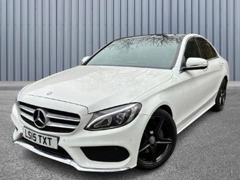 Mercedes-Benz C Class 2.1 C220 BlueTEC AMG Line (Premium) G-Tronic+ Euro 6 (s/s) 4dr