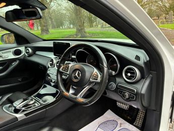 Mercedes-Benz C Class 2.1 C220 BlueTEC AMG Line (Premium) G-Tronic+ Euro 6 (s/s) 4dr