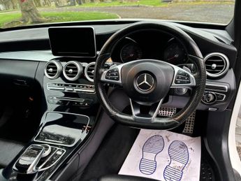 Mercedes-Benz C Class 2.1 C220 BlueTEC AMG Line (Premium) G-Tronic+ Euro 6 (s/s) 4dr