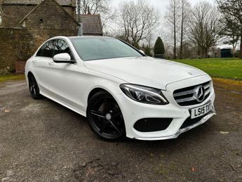 Mercedes-Benz C Class 2.1 C220 BlueTEC AMG Line (Premium) G-Tronic+ Euro 6 (s/s) 4dr