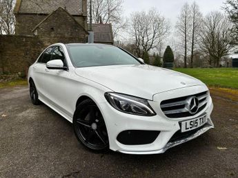 Mercedes-Benz C Class 2.1 C220 BlueTEC AMG Line (Premium) G-Tronic+ Euro 6 (s/s) 4dr